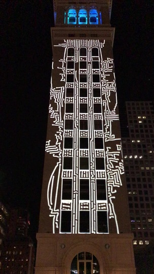 Clocktower Projection